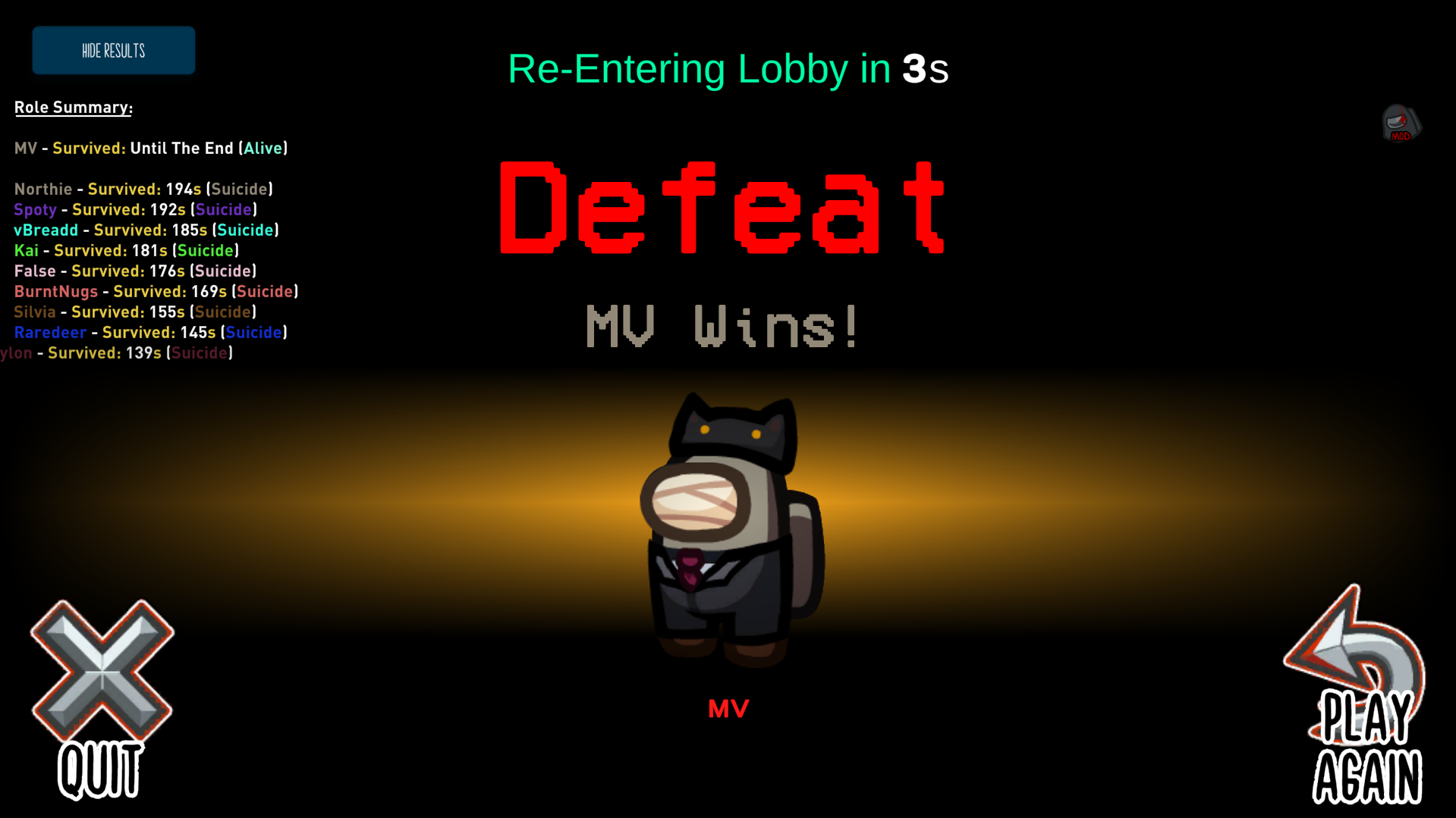 EHR Mega Lobby Server Record 104 Players
